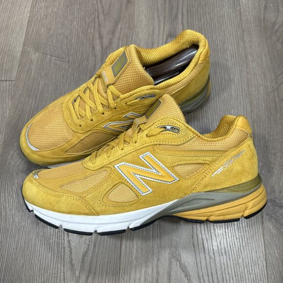 New Balance 990v4 Yellow M990QK4 Made In USA Men's U.S Size 9 - Picture 1 of 7